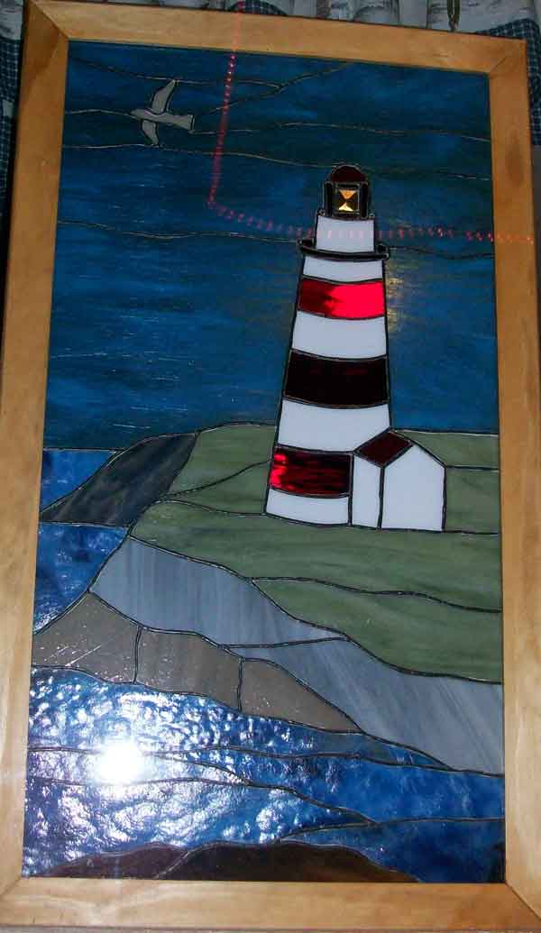 Stained Glass Art Studio, Saco Maine, Glass Fusing, Lampworking